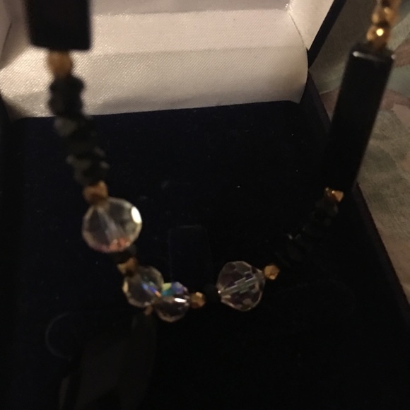 crystal  necklace like new  18kt - Picture 8 of 8